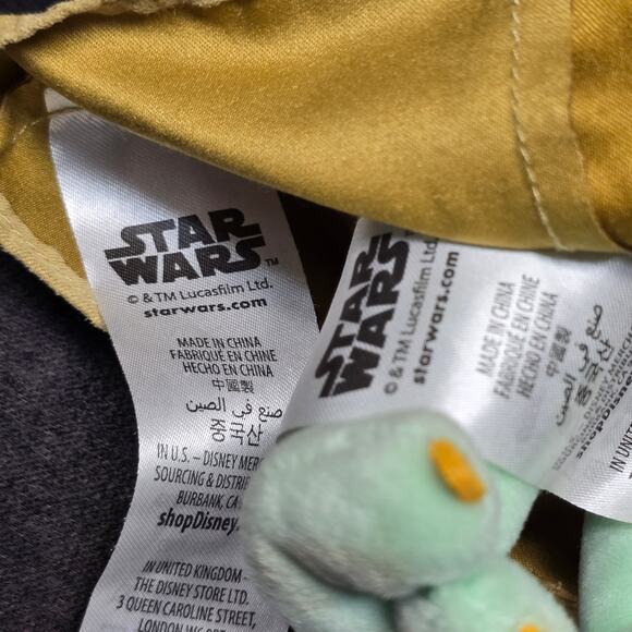 Star Wars Mandalorian Grogu Baby Yoda The Child Disney Store Stuffed Plush 11'' - Picture 7 of 9